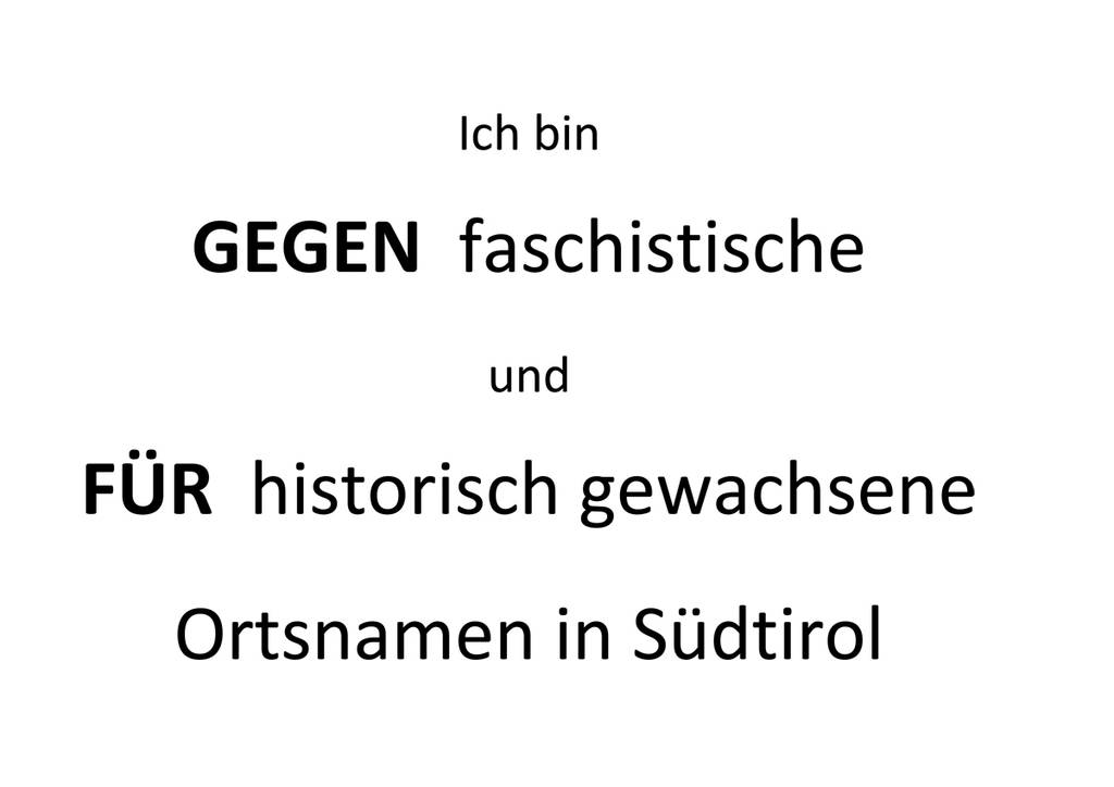 Faschistisches Unrecht darf nicht fortbestehen!