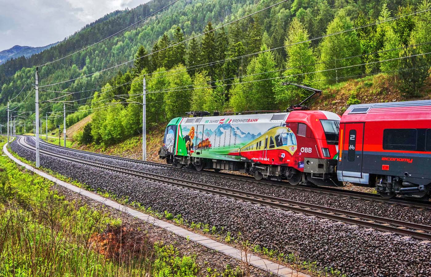 150 Jahre Brennerbahn SSBAbordnung beim Festakt mit