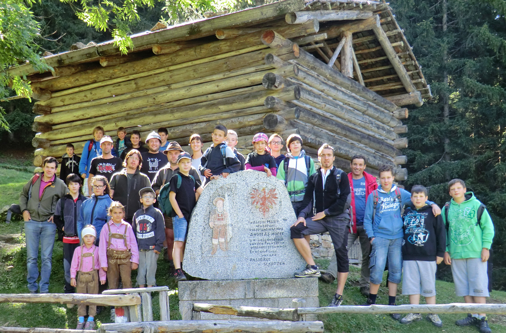 Puschtra Jungschützen unterwegs