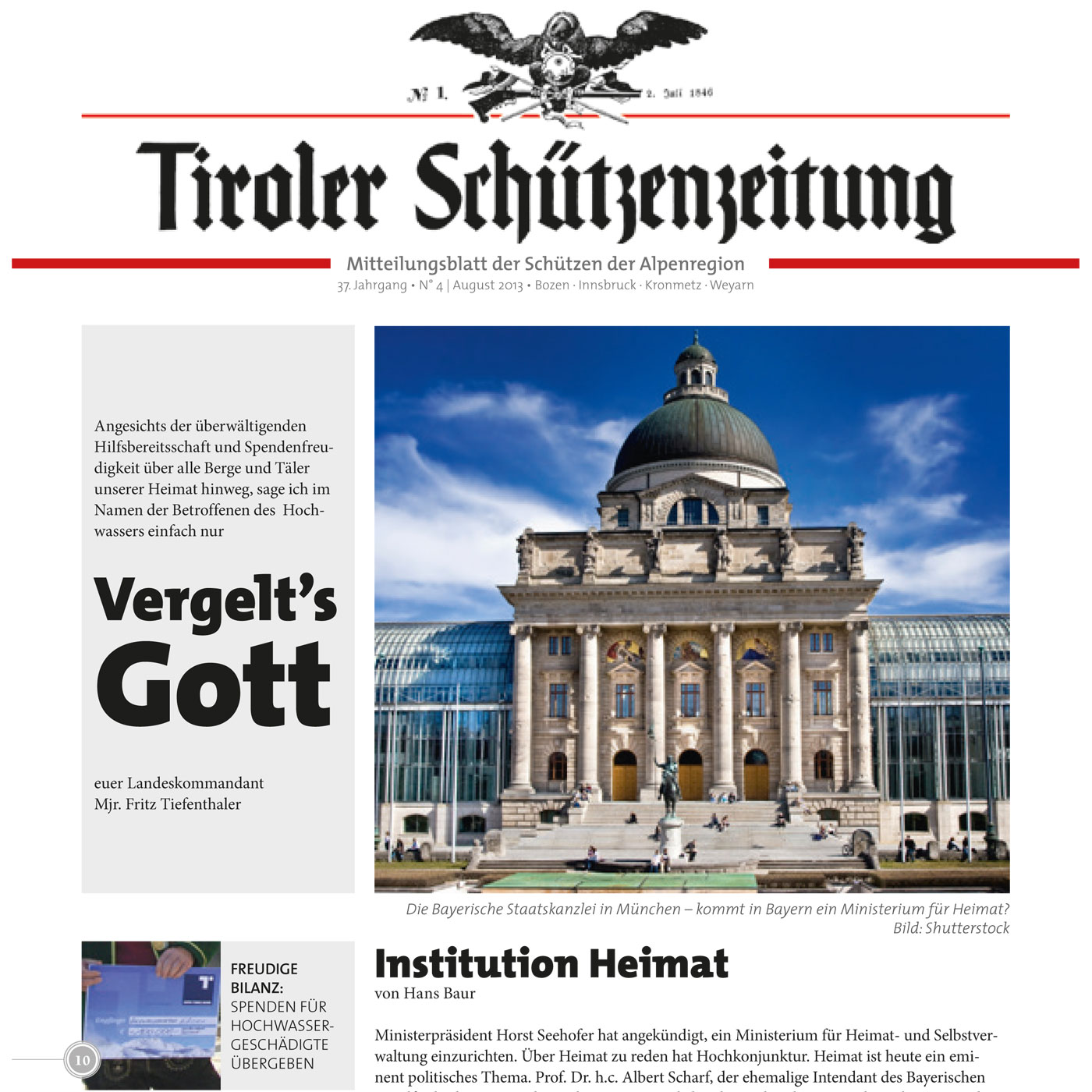 Schützenzeitung Nr. 4-2013