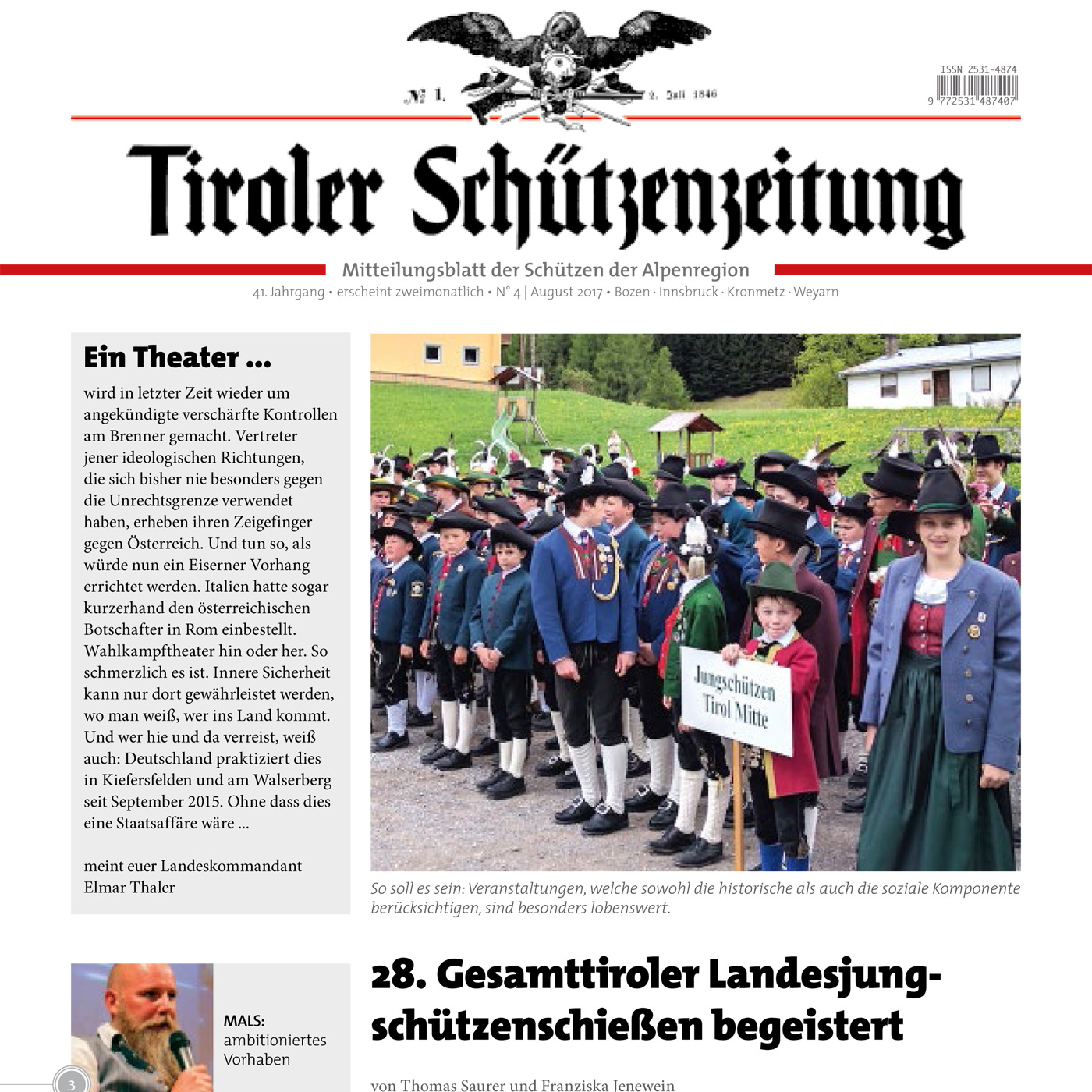 Schützenzeitung Nr. 4-2017