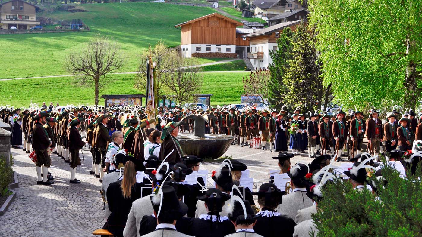 40-Jahrfeier der Schützenkompanie St. Johann in Ahrn