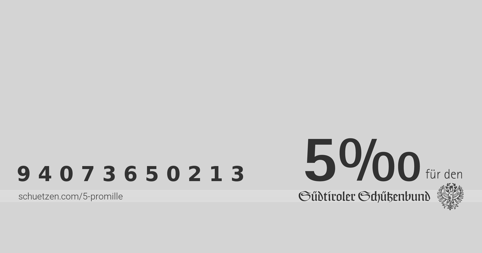 5 Promille: Schenk dein Geld nicht dem Staat!