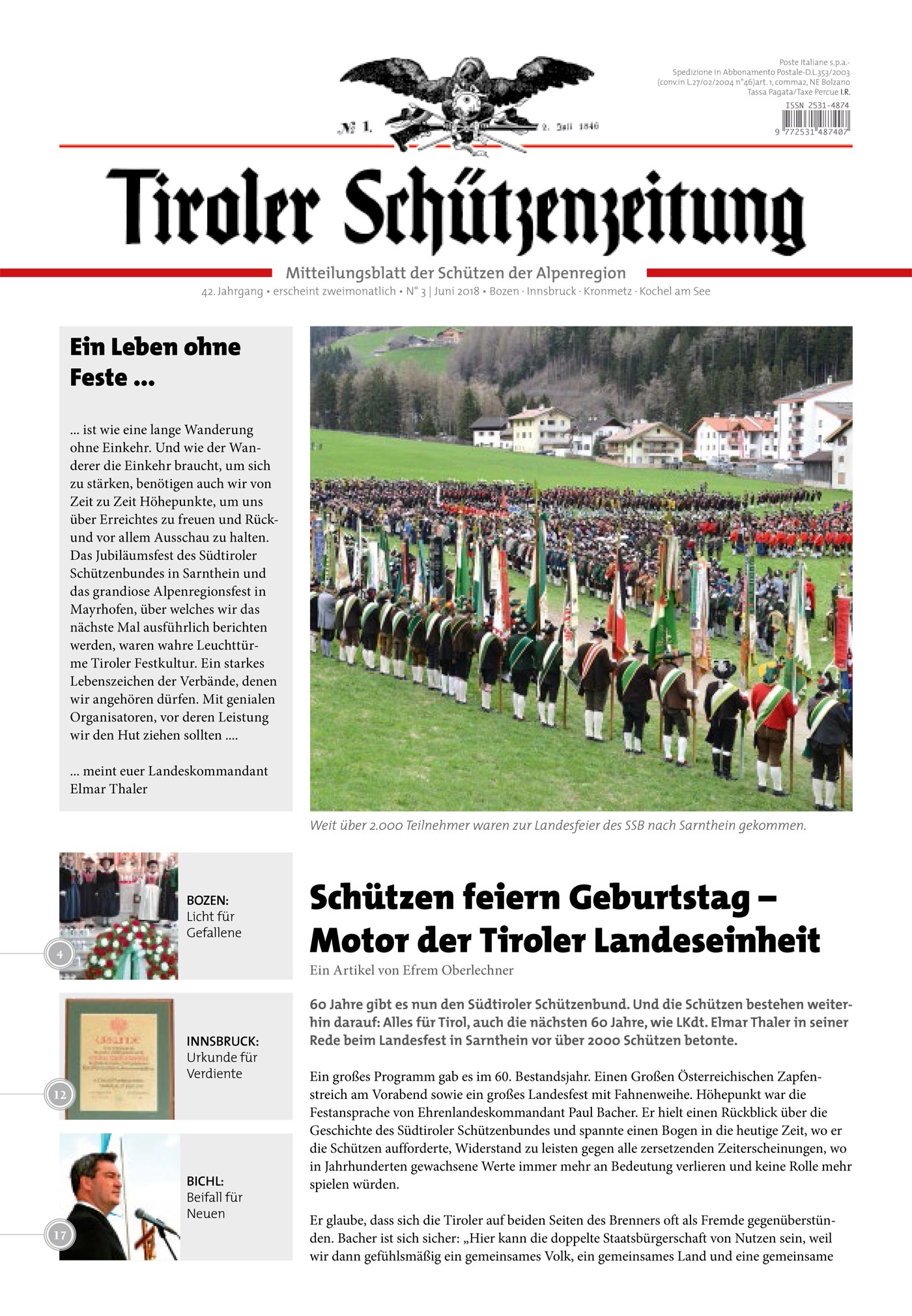 Schützenzeitung Nr. 3-2018